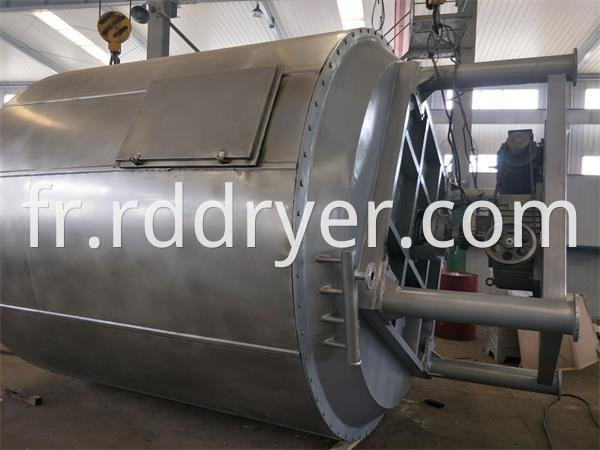 Barium Chloride Continuous Plate Vacuum Dryer Machine